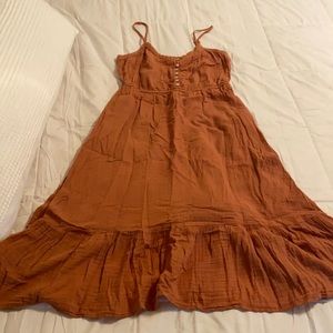 AERIE ruffle dress